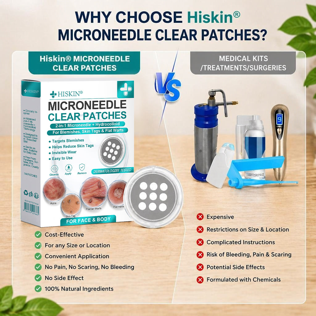 Wait — Your order is confirmed! 🎉Boost your routine with the new Hiskin® Wart Removal Patch, designed to pair with the Removal Pen for up to 200% enhanced results.👉 Add now & save 50%(Exclusive offer — only on this page)