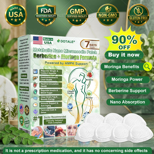 💡𝑫𝑶𝑻𝑨𝑳𝑬® 𝑴𝒆𝒕𝒂𝒃𝒐𝒍𝒊𝒄 𝑵𝒂𝒏𝒐 𝑴𝒊𝒄𝒓𝒐𝒏𝒆𝒆𝒅𝒍𝒆 𝑷𝒂𝒕𝒄𝒉 (𝐉𝐮𝐬𝐭 𝐨𝐧𝐜𝐞 𝐚 𝐝𝐚𝐲, 𝐯𝐢𝐬𝐢𝐛𝐥𝐞 𝐜𝐡𝐚𝐧𝐠𝐞𝐬 𝐢𝐧 𝟕 𝐝𝐚𝐲𝐬）𝘽𝙚𝙧𝙗𝙚𝙧𝙞𝙣𝙚 + 𝙈𝙤𝙧𝙞𝙣𝙜𝙖 𝙁𝙤𝙧𝙢𝙪𝙡𝙖