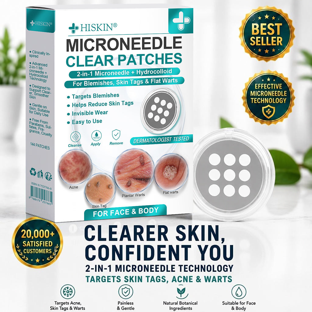 Wait — Your order is confirmed! 🎉Boost your routine with the new Hiskin® Wart Removal Patch, designed to pair with the Removal Pen for up to 200% enhanced results.👉 Add now & save 50%(Exclusive offer — only on this page)